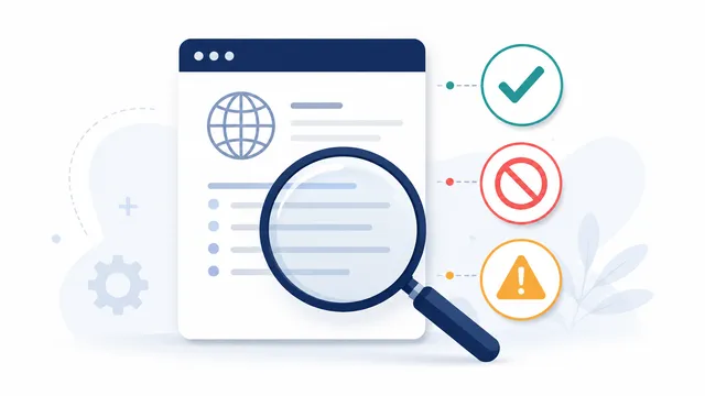 Robots.txt checker inspecting a website and reporting allowed and blocked crawler access